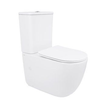 Унітаз підлоговий Qtap Leo Ultra Quiet 620&times;355&times;790 мм з сидінням Soft-close, White QTLEO27W49261 SD00055385 фото