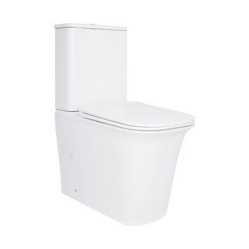 Унітаз-компакт Qtap Nando безобідковий з сидінням Soft-close QT12221222AW SD00046563 фото