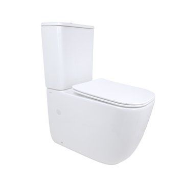Унітаз підлоговий Qtap Aquarius Ultra Quiet 620&times;355&times;790 мм з сидінням Soft-close, White QTAQAW27W49262 SD00055386 фото