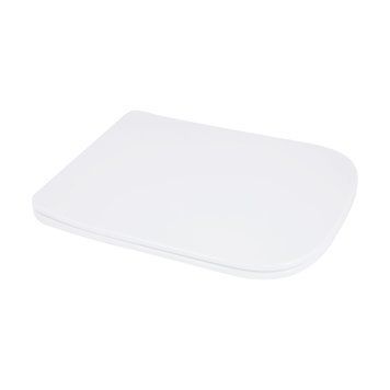 Сидіння для унітаза підлогового (Stenava) 435&times;345&times;30 мм, White, з мікроліфтом, Slim Duroplast, Quick Release QT99SC8303W Qtap SD00053190 фото