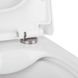 Готове рішення Qtap для ванної кімнати: підвісний унітаз Tern Rimless 490x340x350 + комплект інсталяції Nest 4 в 1 (квадратна клавіша Chrome) SD00043017 фото 5