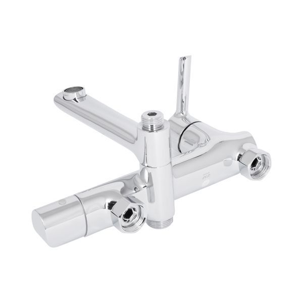 Душова система універсальна Qtap Grand на три споживачі (з виливом) QTGRACRM1004 Chrome SD00039604 фото