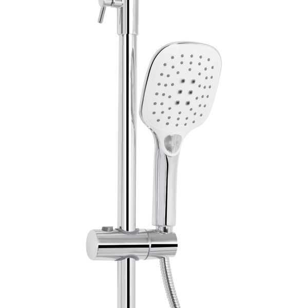 Душова система універсальна Qtap Grand на три споживачі (з виливом) QTGRACRM1004 Chrome SD00039604 фото