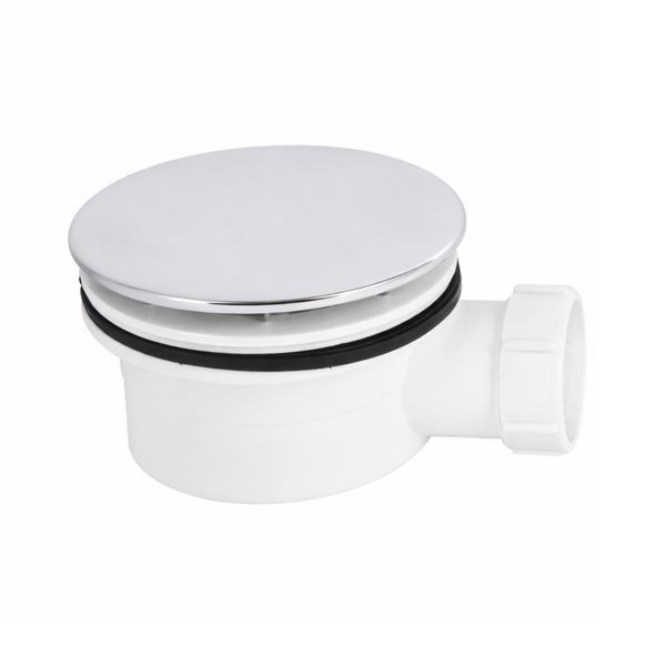 Душовий піддон Qtap Diamond 309912 90x90x12 см + сифон SD00046992 фото