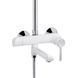 Душова система універсальна Qtap Grand на три споживачі (з виливом) QTGRAWCR1004 Chrome/White SD00039614 фото 3