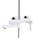 Душова система універсальна Qtap Grand на три споживачі (з виливом) QTGRAWCR1004 Chrome/White SD00039614 фото 4