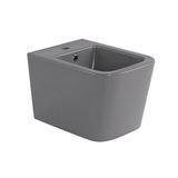 Біде підвісне Qtap Tern 520x350x330 мм, Stone grey QT17551303GSG SD00054293 фото