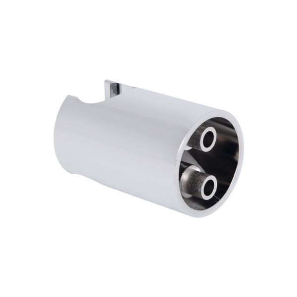 Тримач для ручного душу Qtap Spojeni округлий QTCRMA030 Chrome (Porter) SD00035715 фото