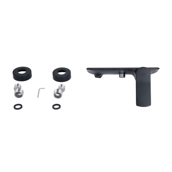 Змішувач для душу Qtap Slavonice QTSLA266BLM45908 Black Matt SD00052032 фото