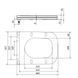 Qtap Сидіння для унітаза (Crow 640) 460x350x47 мм, White, з мікроліфтом, Slim Duroplast, Quick Release QTSC179W48700 SD00054824 фото 2