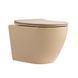 Унітаз підвісний Robin Ultra Quiet 490&times;365&times;325&nbsp;мм, Beige, з сидінням Slim Duroplast / Soft-close / Quick Release QT13332381АSSB Qtap SD00054280 фото 1