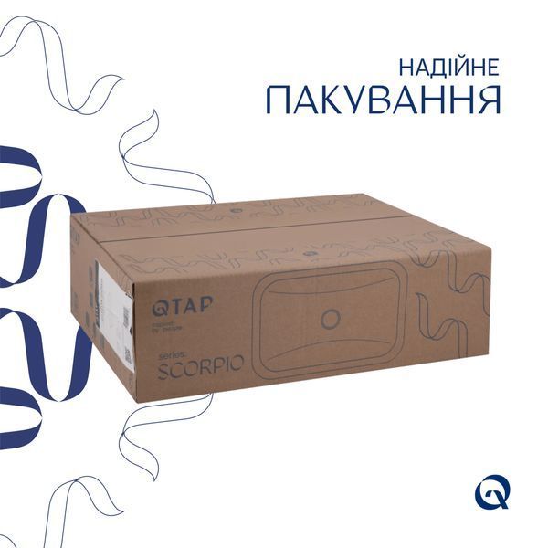 Раковина Qtap Scorpio 510х390х145 White QT1411K490WN SD00053085 фото