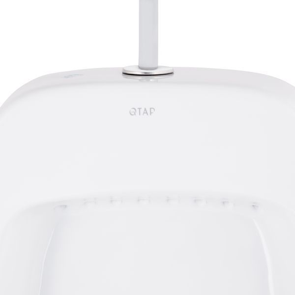 Пісуар підвісний Qtap Crow з краном-дозатором 390х330х660 White QT0588112HW SD00045970 фото