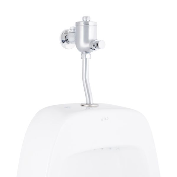 Пісуар підвісний Qtap Crow з краном-дозатором 390х330х660 White QT0588112HW SD00045970 фото