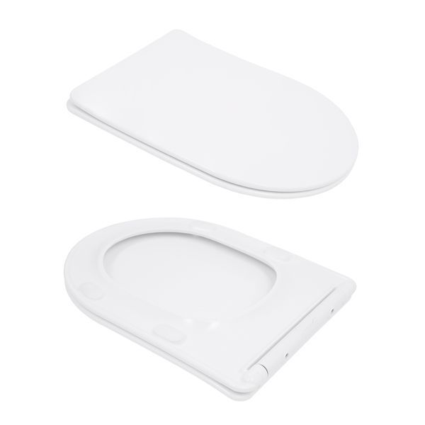 Унітаз підлоговий Qtap Arvin Ultra Quiet 630&times;350&times;795 мм з сидінням Soft-close, White QTARV27W49259 SD00055383 фото