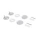 Сидіння для унітазу Qtap (Gemini 520) 448x357x38,5 мм, White, з мікроліфтом, Slim Duroplast, Quick Release QTSC179W49386 SD00055510 фото 5