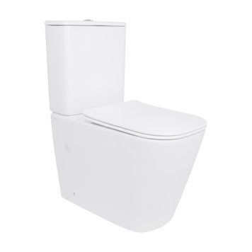 Унітаз підлоговий Qtap Stork Ultra Quiet 630&times;350&times;805 мм із сидінням Soft-close, White QTSTO27W49260 SD00055384 фото
