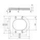 Сидіння для унітазу Qtap (Taurus 490) 422x360x30 мм, White, з мікроліфтом, Slim Duroplast, Quick Release QTSC179W49383 SD00055507 фото 2