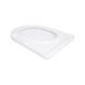 Сидіння для унітазу Qtap (Taurus 490) 422x360x30 мм, White, з мікроліфтом, Slim Duroplast, Quick Release QTSC179W49383 SD00055507 фото 4