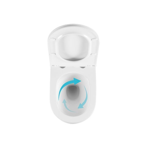 Готове рішення Qtap для ванної кімнати: підвісний унітаз Taurus Ultra Quiet 515&times;360&times;350 + комплект інсталяції Nest 4 в 1 (кругла клавіша Satin) SD00055992 фото